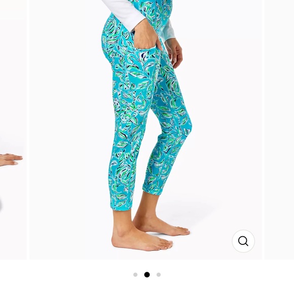 Lilly Pulitzer Weekender High Rise Midi Legging - Picture 6 of 8